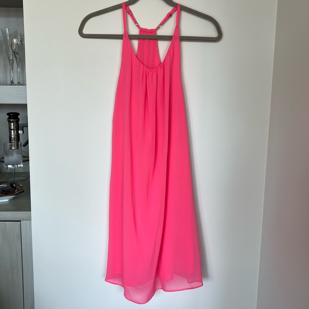 Alice + Olivia Peggy Trapeze Hem Tank Dress NWT